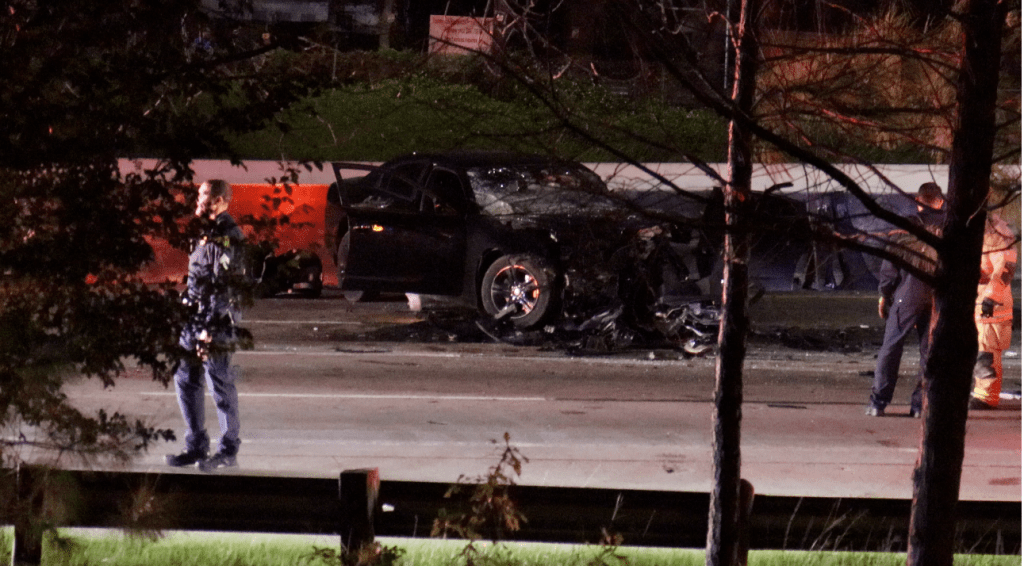 RAW Video: 2 dead after a Fatal Wrong Way Crash on I-45 @ White Oak – 12-19-21