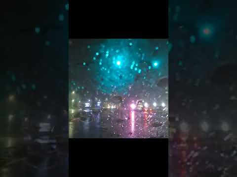 Tidwell single car accident during Houston Storm – May 22, 2022