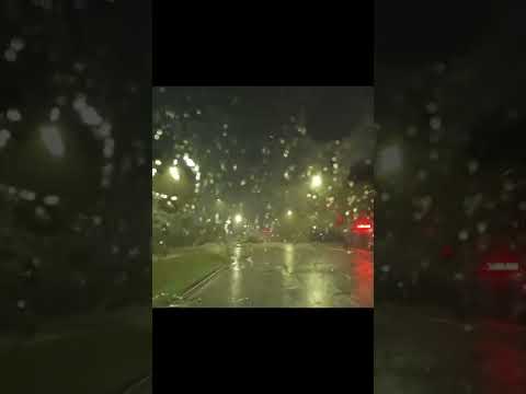 Driving in  Houston Storm – May 22, 2022 (200 Block of Tidwell)
