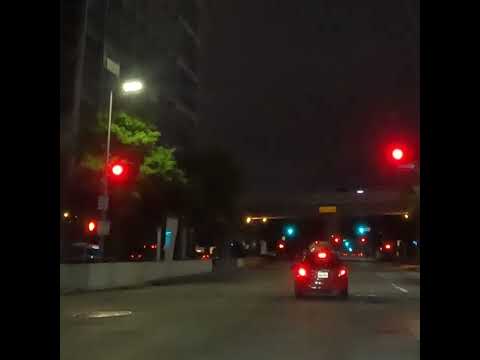 Potential drunk driver in red sedan runs red light #dashcam