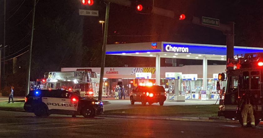 Fire at A-1 Cleaners on S Lake Houston Pkwy
