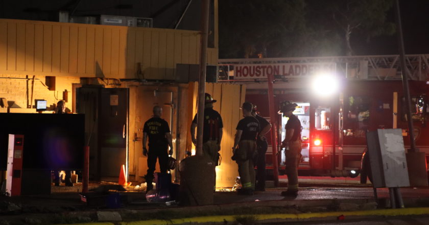 Photos: Fire at Popeyes Louisiana Kitchen in west Houston