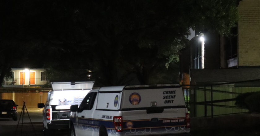 A shooting in a southwest Houston apartment complex left one man fatally wounded