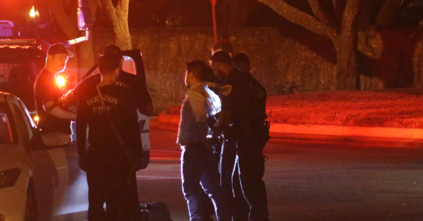 Video: Driver arrested after driving the wrong way, found asleep at wheel by police near Herman Park