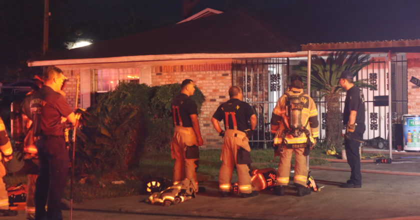 Heater possibly to blame in a fire that broke out at a Houston home overnight