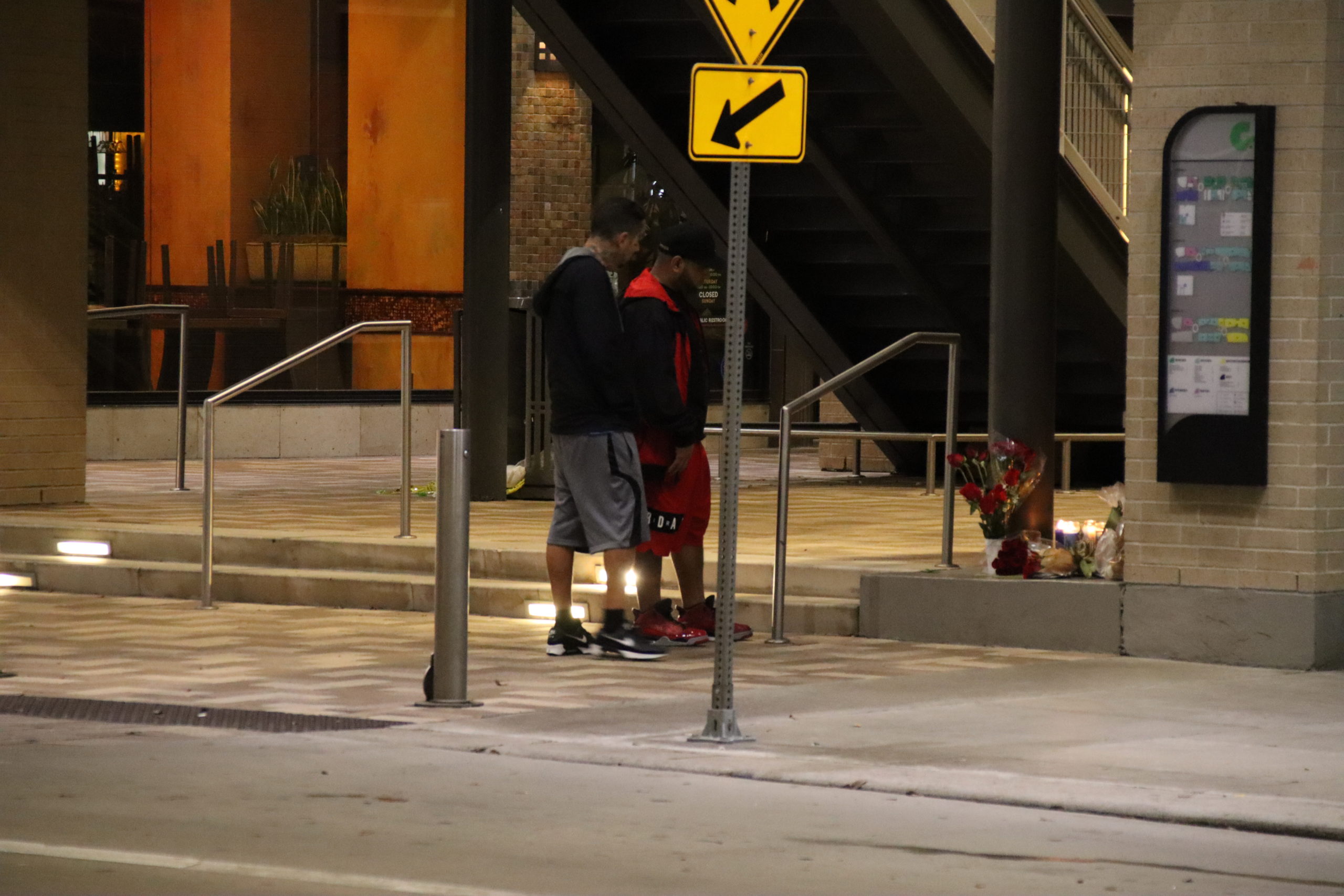 Fans pay their respects to ‘Takeoff’, who was fatally shot outside a