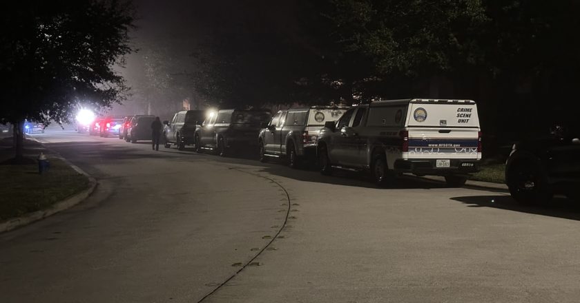 A homeowner was shot at by HPD officer after being mistaken for an armed intruder