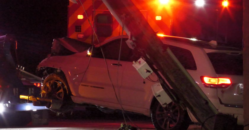 Thousands without power after Jeep crashes into a power pole in Atascocita