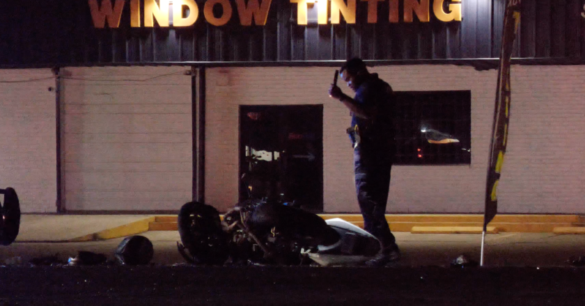 Video: Aftermath of accident that triggered a Life Flight call after a major accident involving a motorcycle in Atascocita