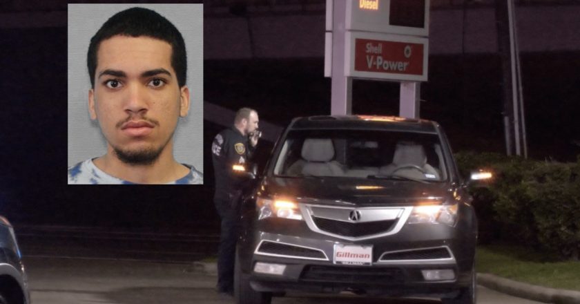 Suspect wanted in connection with shooting of Uber driver at northeast Houston gas station along with his companion