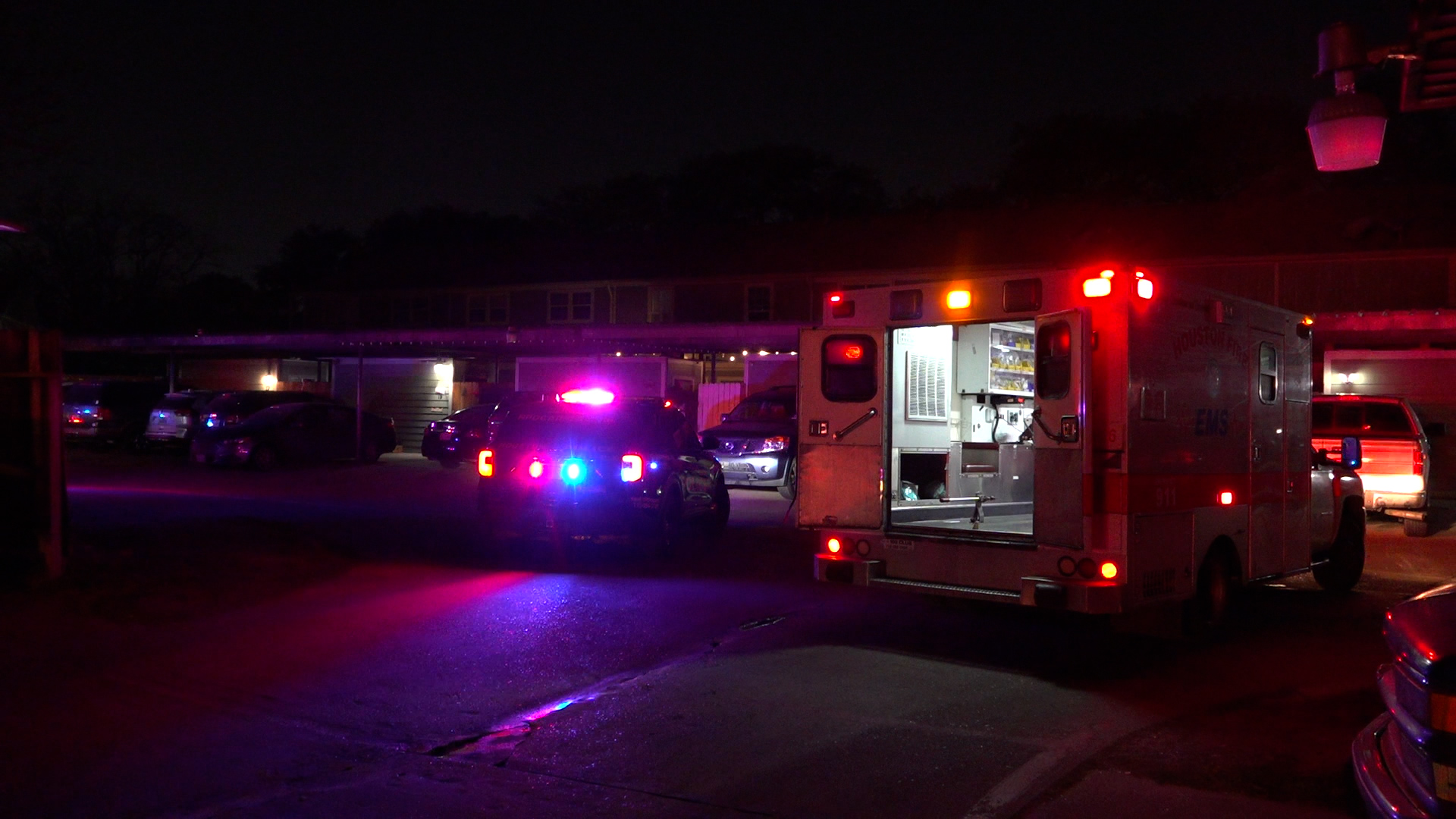 Two males, including teen were injured in a shooting at a park in north