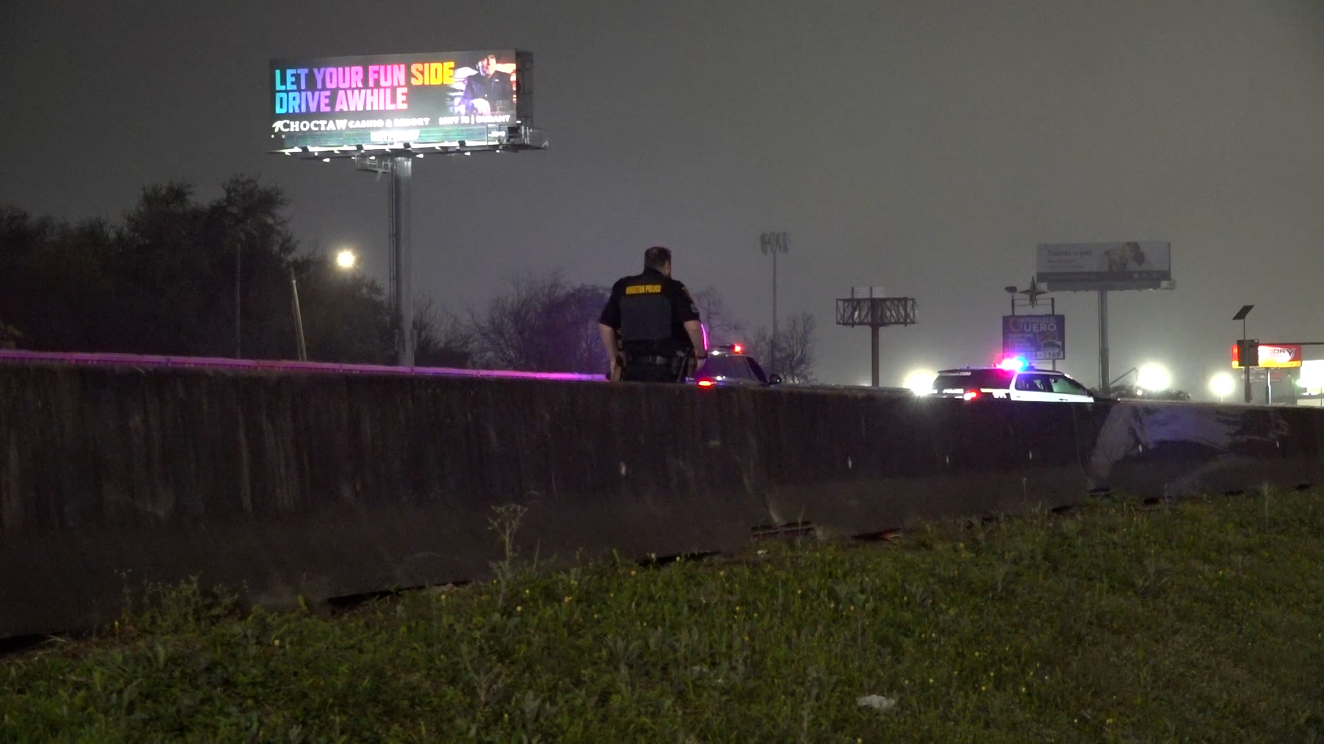 Man riding on hood killed on North Freeway after being struck by at ...