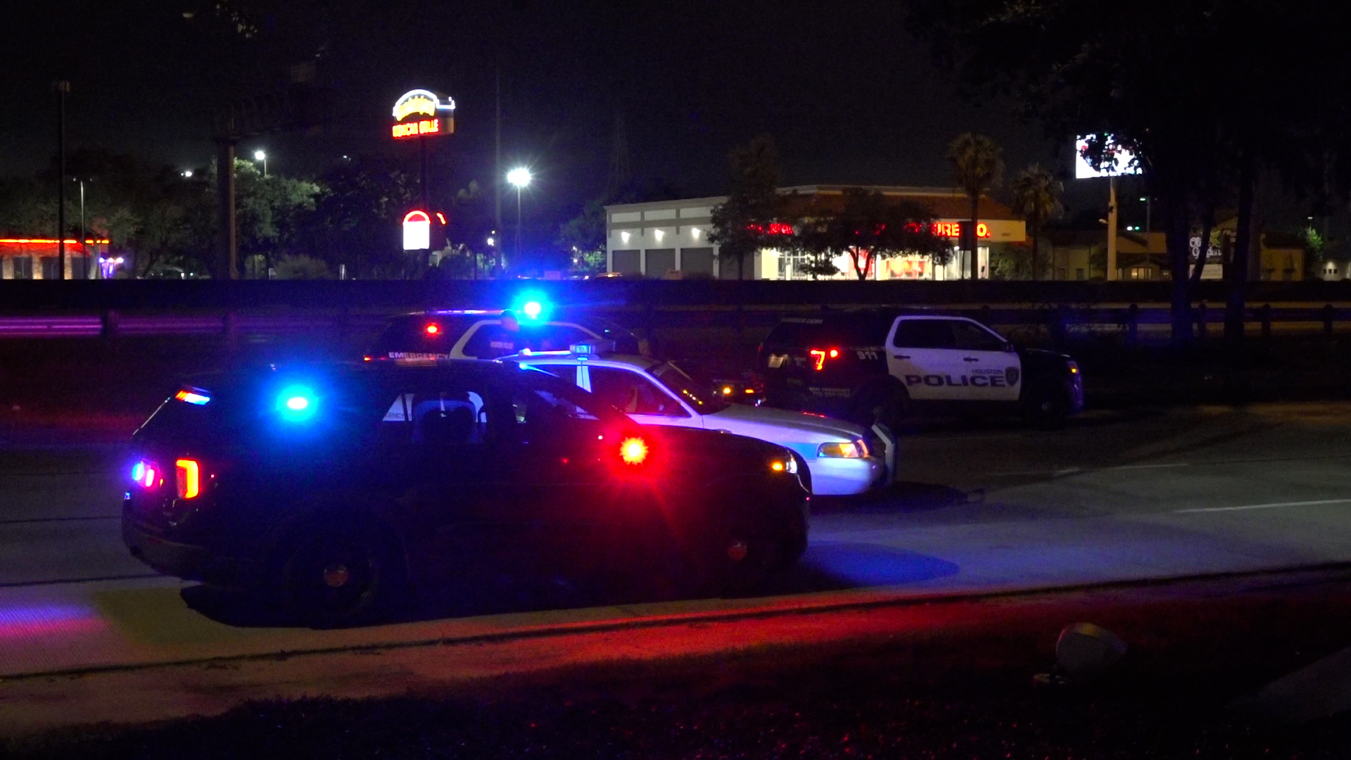Pedestrian struck and killed in feeder road of southwest freeway ...