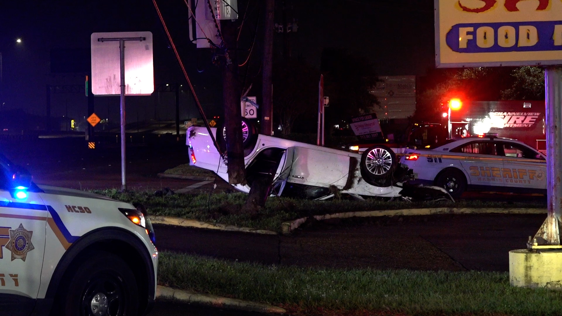Driver hospitalized after major crash on Beltway 8 near Sterling in ...