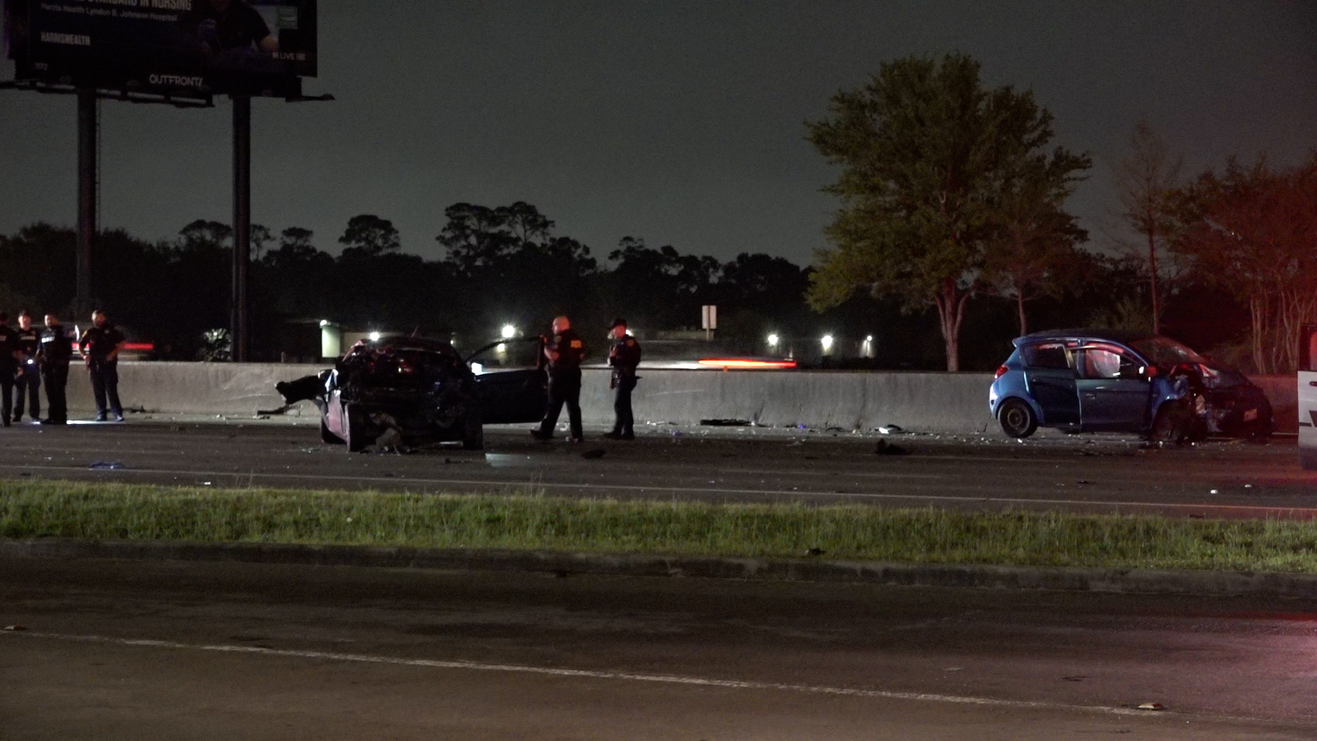 Two women killed on Gulf Freeway, including one who stopped to help ...