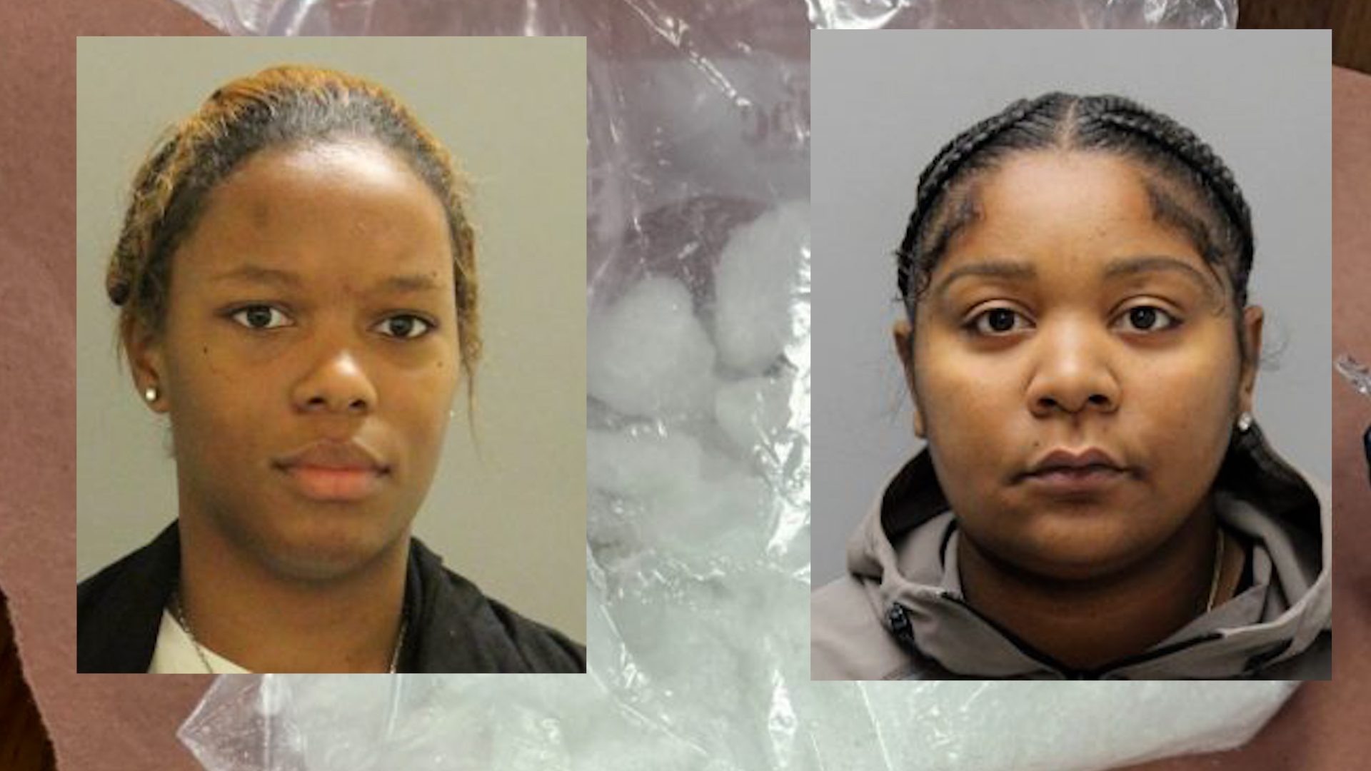 Two women arrested after troopers seize over 1 pound of meth in ...