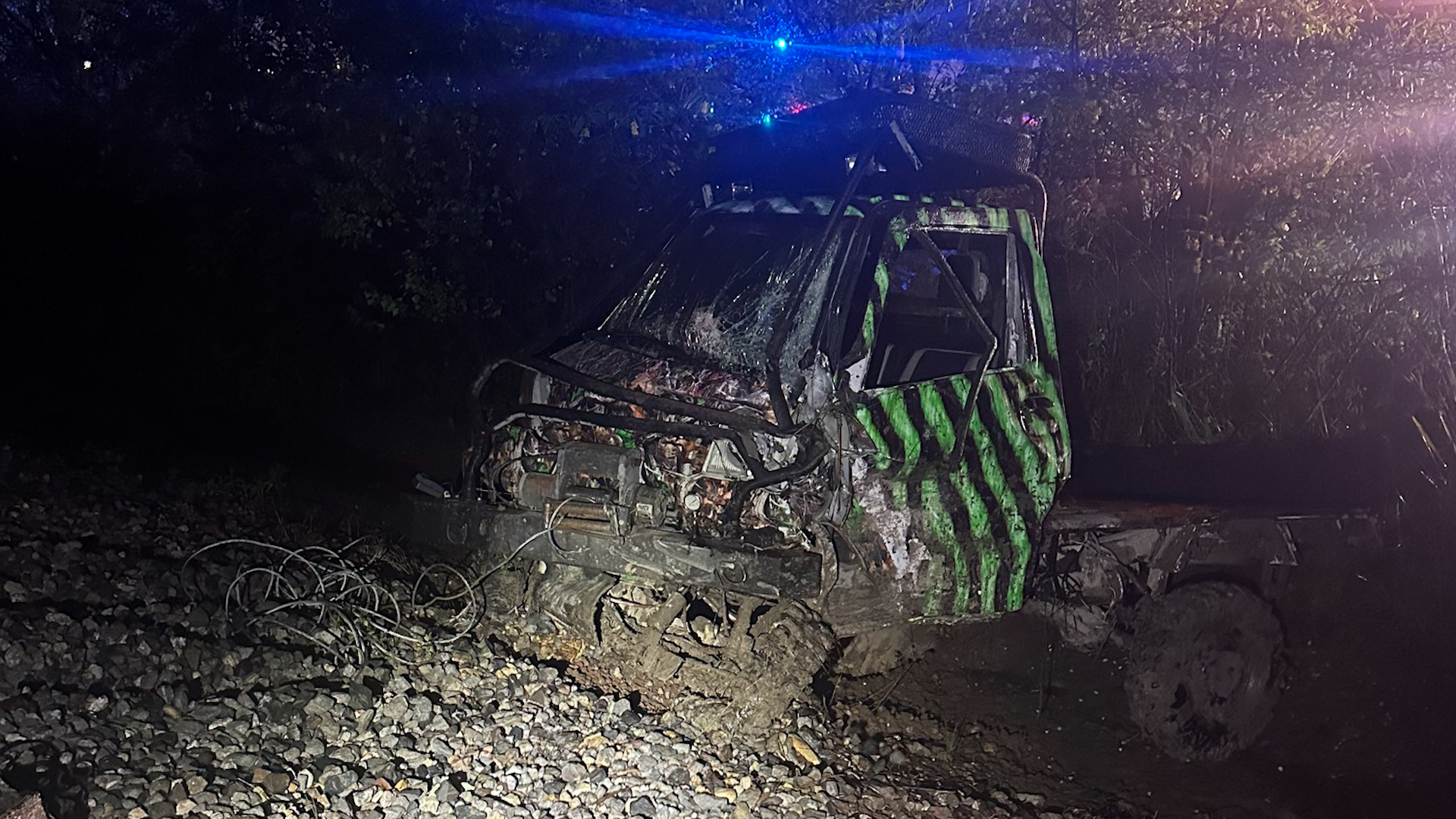 ATV strikes train after winch cable snagged on tracks in Splendora ...
