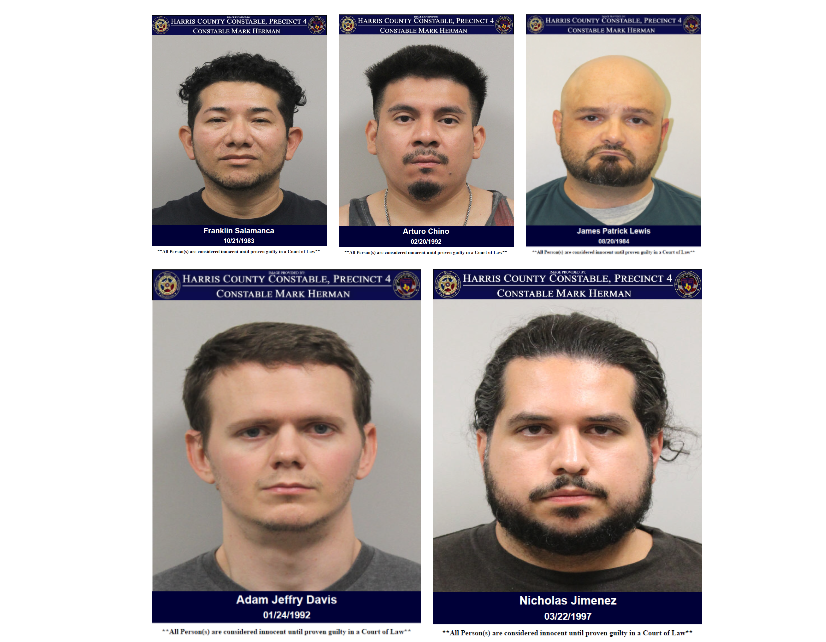 Five men jailed in Harris County social media child solicitation sting ...