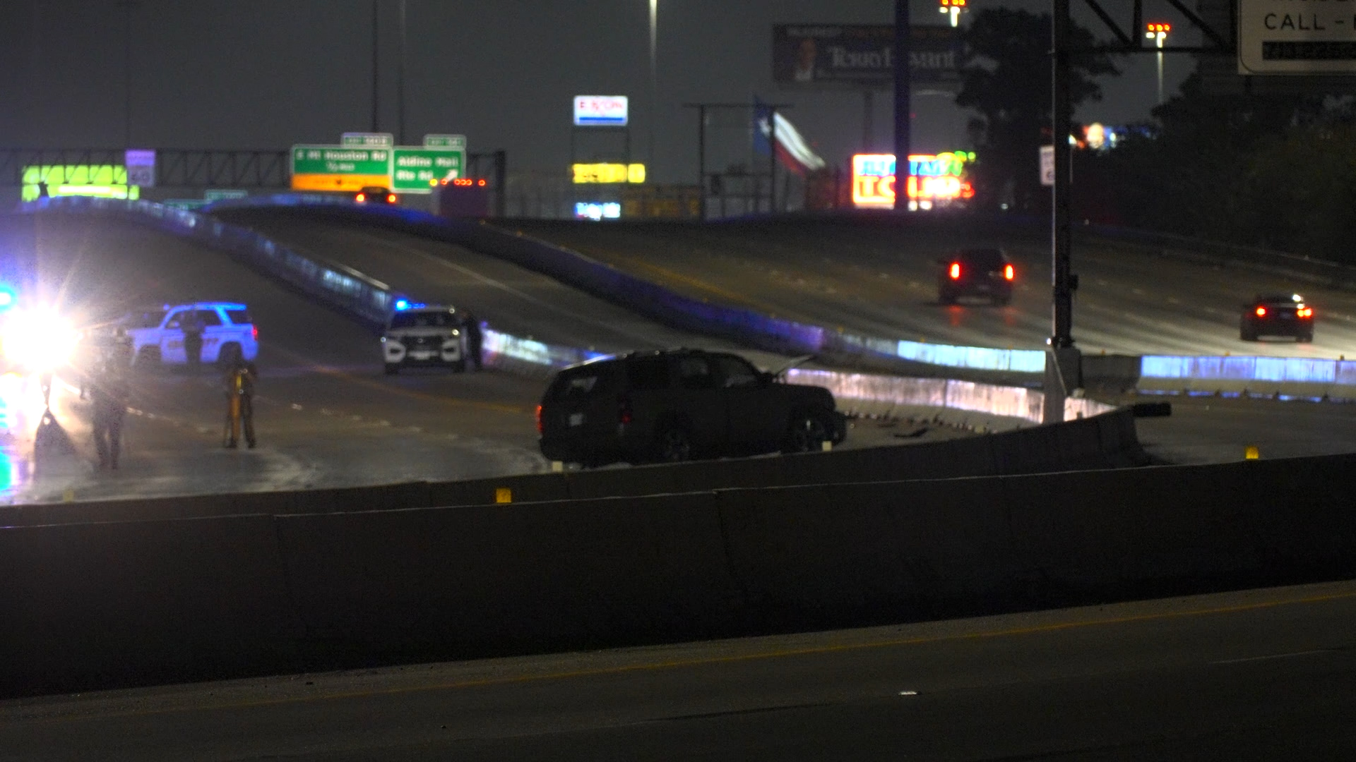Driver killed after SUV rolls over on Eastex Freeway - Houston Stringer