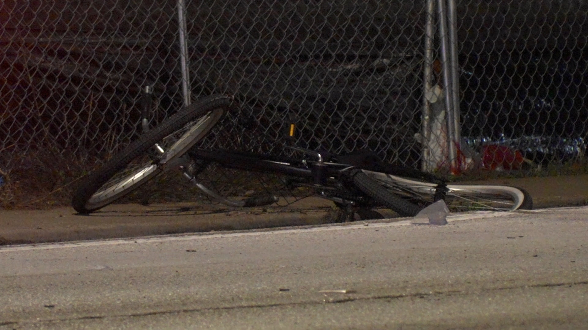 Man pushing bicycle struck and killed while crossing road outside ...