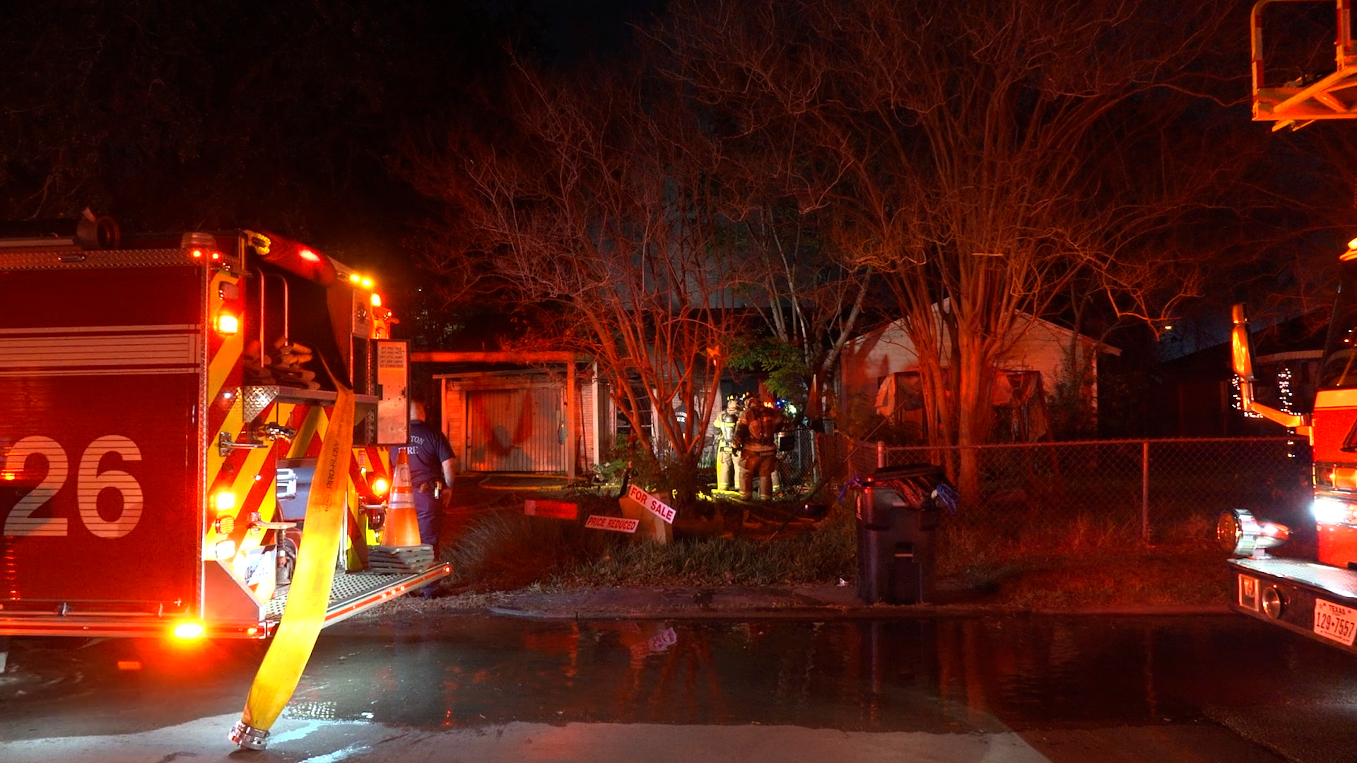 One person found deceased after house fire on Southmont - Houston Stringer