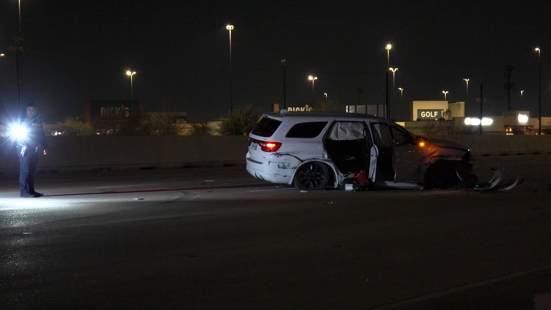 Man killed after getting out of disabled vehicle on Gulf Freeway near ...