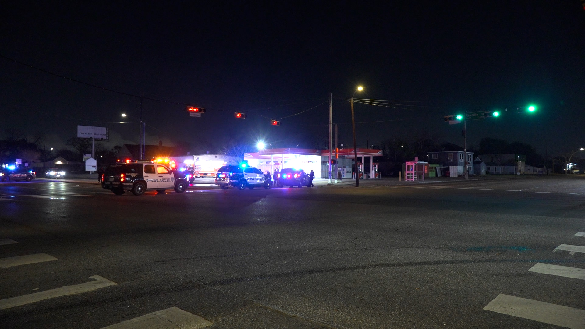 Pedestrian killed after being struck by Mustang while crossing roadway ...
